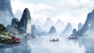 清新山水壁纸