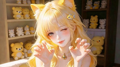 甜系猫系女孩