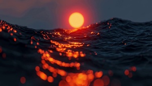 海面波涛