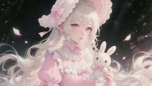 二次元，甜美女孩