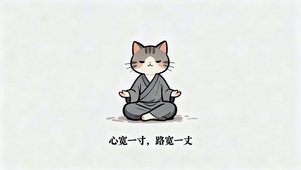 心宽一寸 路宽一丈