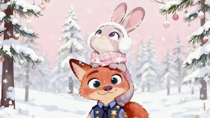 朱迪和尼克看雪景