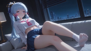 长发女孩