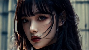 孤冷美女