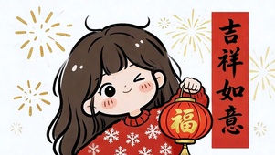 吉祥如意 福满顺利