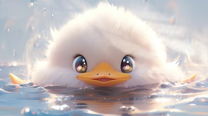 可爱鸭鸭5