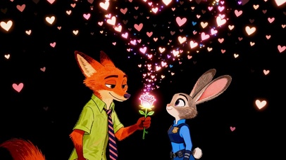 浪漫发光玫瑰朱迪尼克