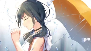 少女祈祷