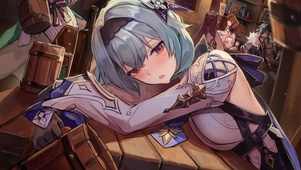 尤拉喝酒-画师：xUDe