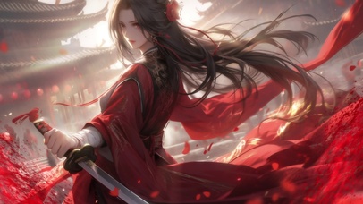 【唯美】文艺古风汉服美女