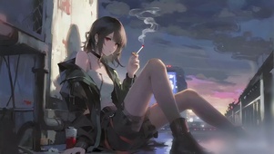 燃烬烦愁的少女