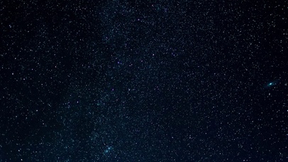 4K 高清 流星划过天空