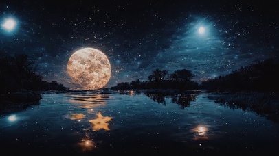 星河散落