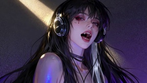 暗黑风吸血鬼美少女