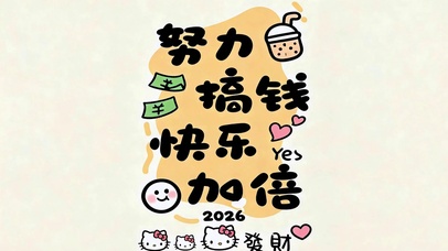 努力搞钱快乐加倍
