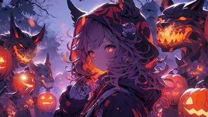 万圣节少女