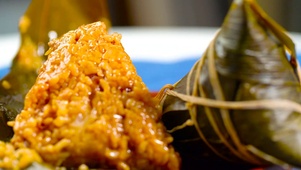 煮好的粽子