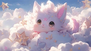 云朵可爱小萌宠