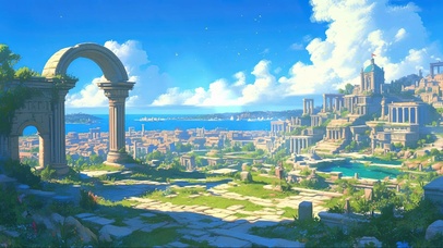 阳光海岛古城遗址