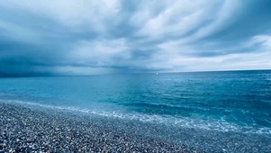 蓝色的海