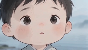 孩童的等待