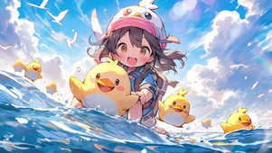 鸭鸭女孩