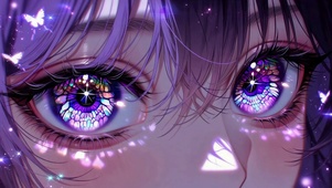 梦幻万花紫瞳