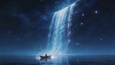 星河瀑布