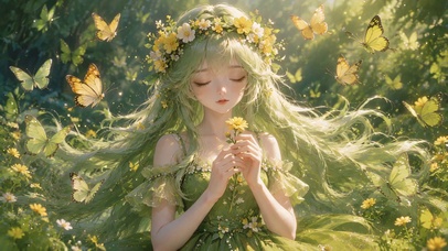 森林精灵少女