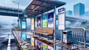 雨幕