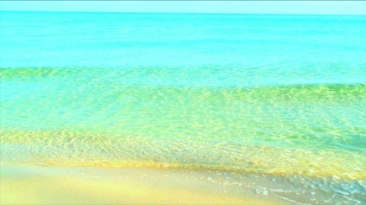 绿色护眼海浪 4K