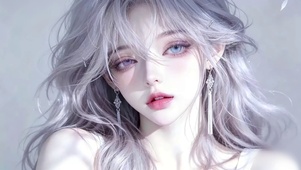 异瞳美女