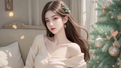 小清新治愈纯欲居家女孩