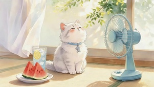 窗台猫咪