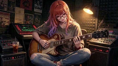 深夜 riff