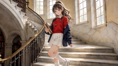 图书馆的同学