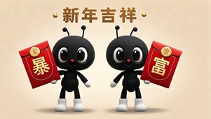 两只小蚂蚁
