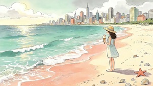 夏日海岸