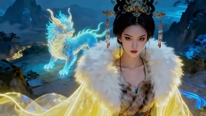 美丽女王和她的守护神兽3