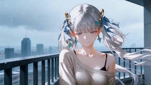 可爱吊带裙女孩