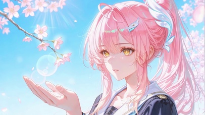 春日樱下-爱弥斯