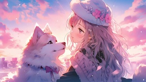 狗狗和女孩