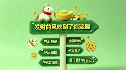 发财的风吹到了你这里