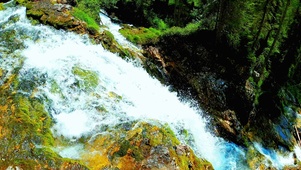 4K山林流水