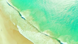 4K碧绿海浪