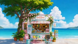 海边小商店