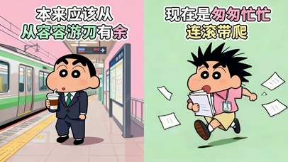 打工人蜡笔小新