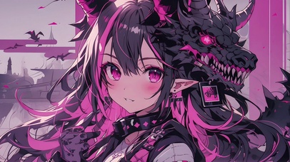 恶龙少女