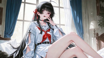 阳光窗边JK少女千咲