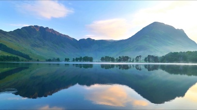 山水湖面
